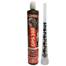 Kotwa chemiczna ARVEX CPS 300ml do daszków szklanych + mieszalnik